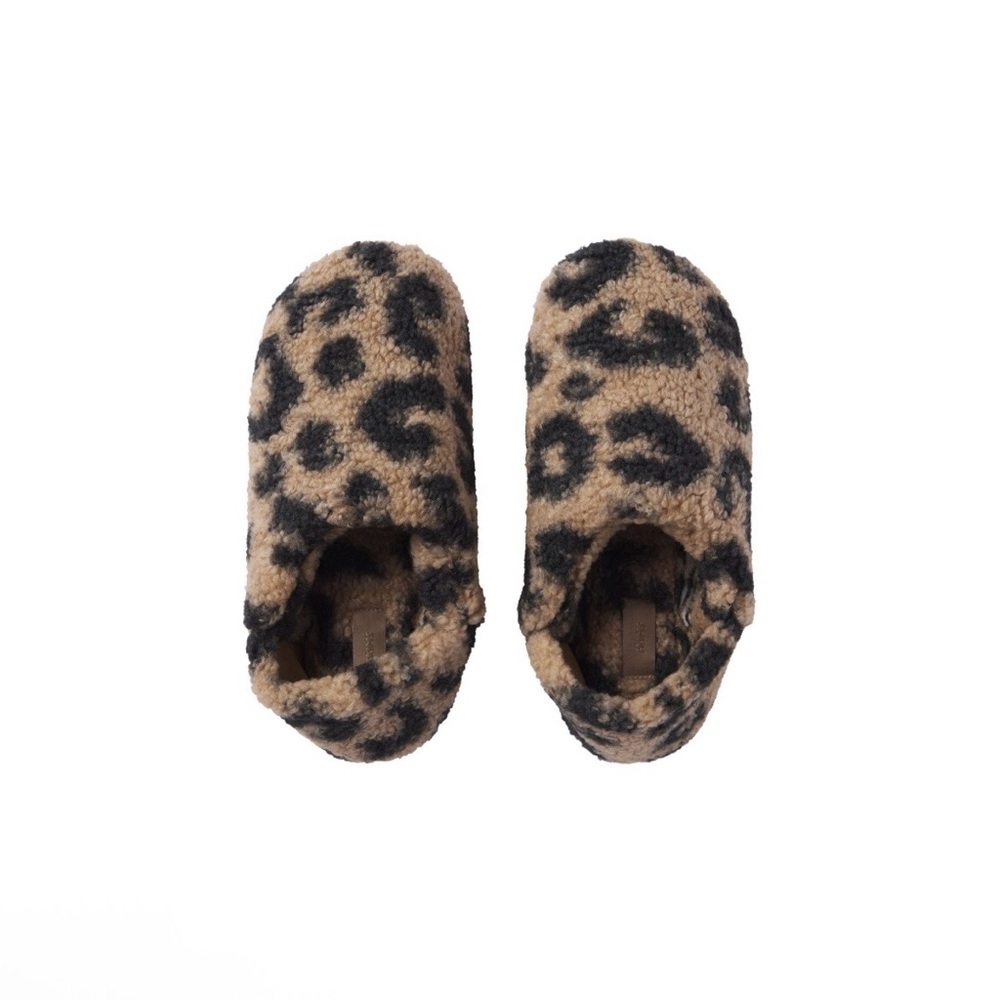✨ SKIMS Sherpa Convertible Slipper | Leopard Print | Women’s 36 | NWOT ✨